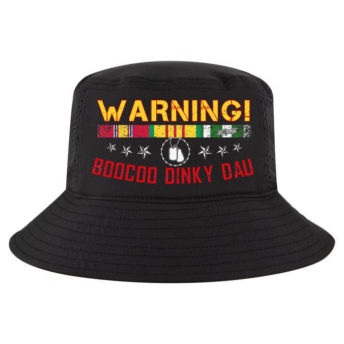Vietnam Veteran Boocoo Dinky Dau Cool Comfort Performance Bucket Hat