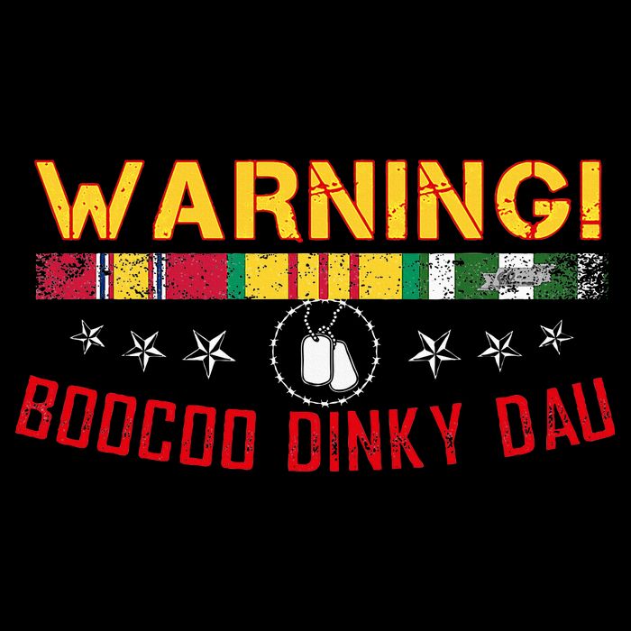 Vietnam Veteran Boocoo Dinky Dau Performance Shirt