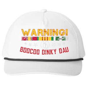 Vietnam Veteran Boocoo Dinky Dau Snapback Five-Panel Rope Hat