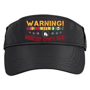 Vietnam Veteran Boocoo Dinky Dau Adult Drive Performance Visor