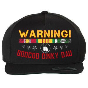 Vietnam Veteran Boocoo Dinky Dau Wool Snapback Cap