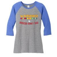 Vietnam Veteran Boocoo Dinky Dau Women's Tri-Blend 3/4-Sleeve Raglan Shirt