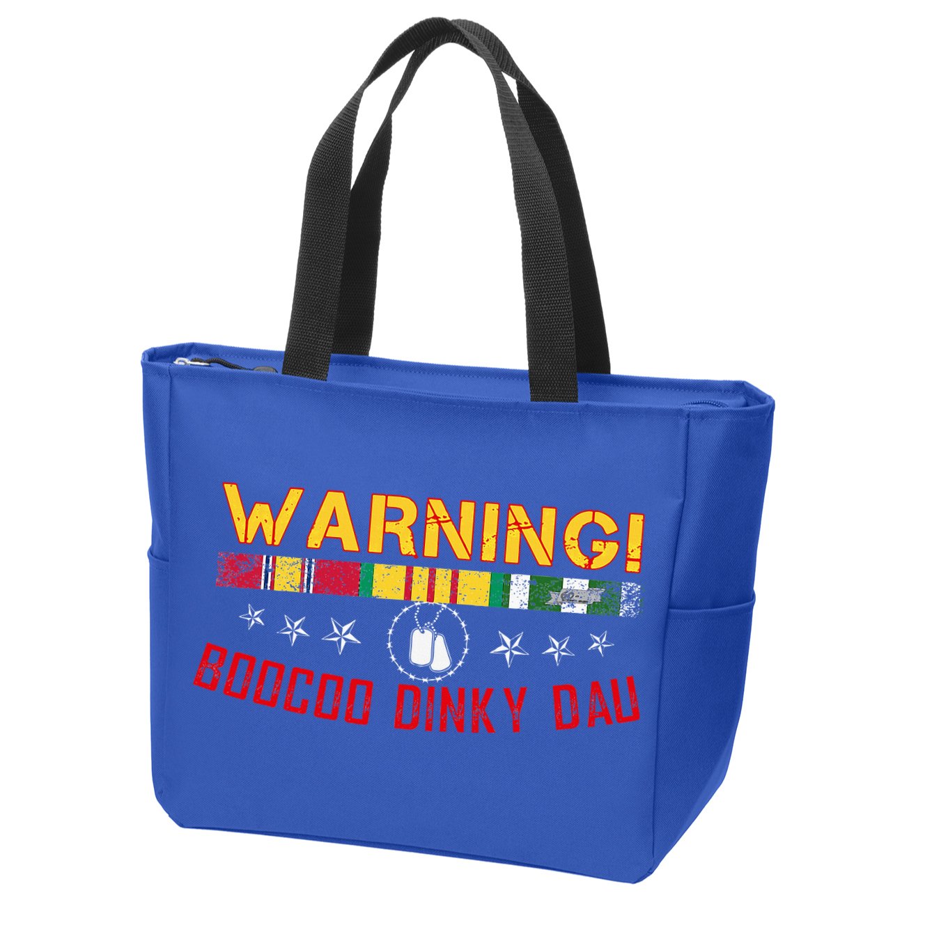 Vietnam Veteran Boocoo Dinky Dau Zip Tote Bag
