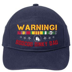 Vietnam Veteran Boocoo Dinky Dau 7-Panel Snapback Hat