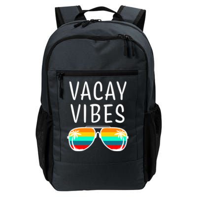 Vacay Vibes Beach Vacation Cute Gift Daily Commute Backpack