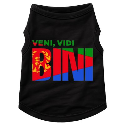 Vini Vidi Bini Eritrean Cyclist De France Doggie Tank