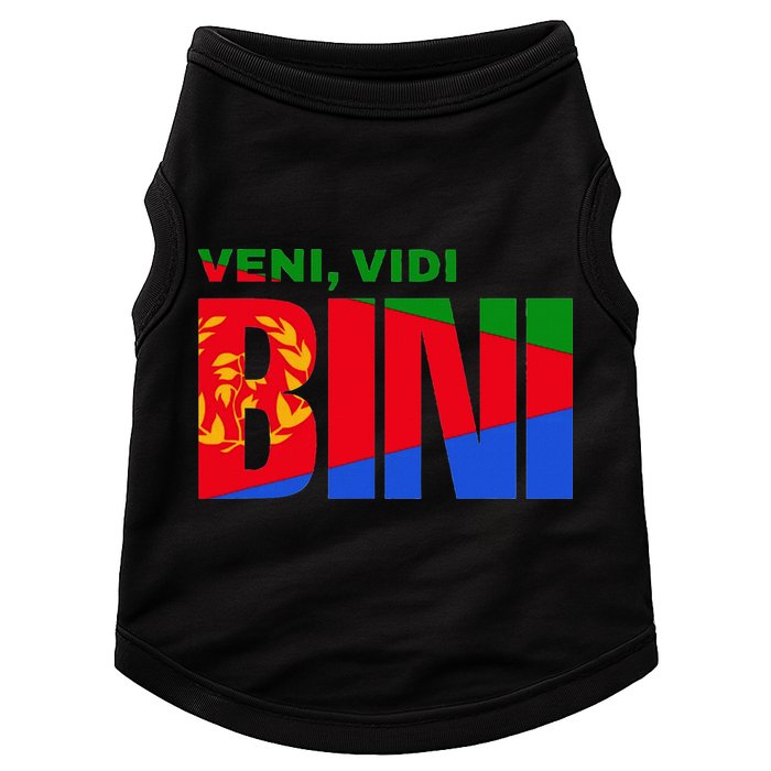 Vini Vidi Bini Eritrean Cyclist De France Doggie Tank