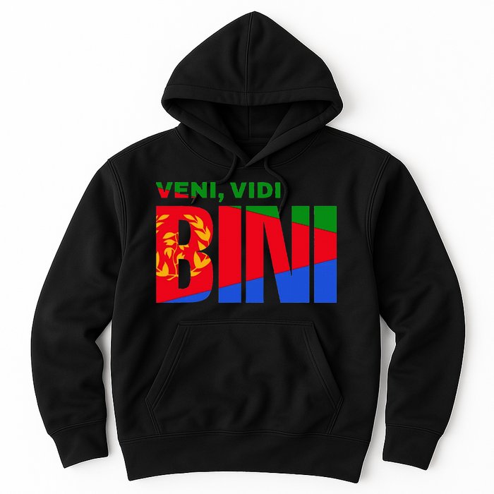 Vini Vidi Bini Eritrean Cyclist De France Hoodie