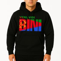 Vini Vidi Bini Eritrean Cyclist De France Hoodie