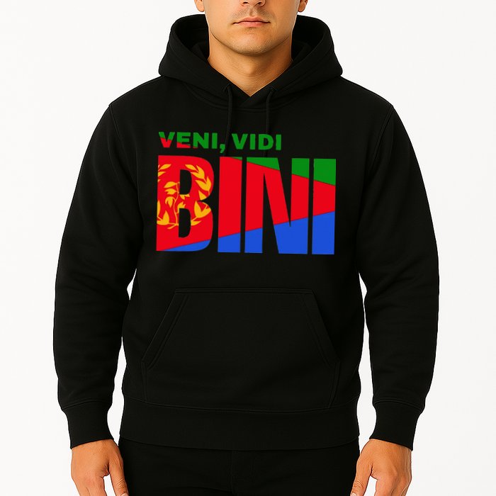 Vini Vidi Bini Eritrean Cyclist De France Hoodie