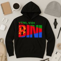 Vini Vidi Bini Eritrean Cyclist De France Hoodie