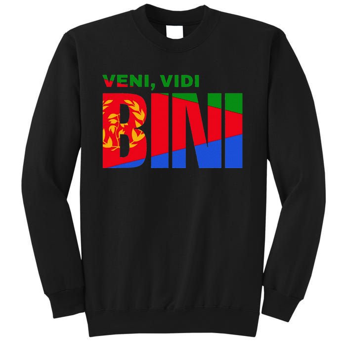 Vini Vidi Bini Eritrean Cyclist De France Sweatshirt