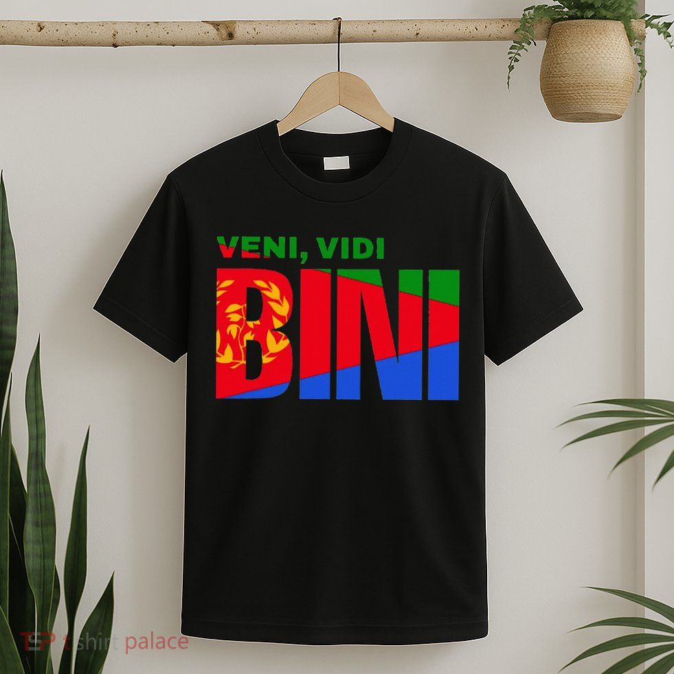 Vini Vidi Bini Eritrean Cyclist De France T-Shirt