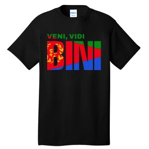 Vini Vidi Bini Eritrean Cyclist De France Tall T-Shirt