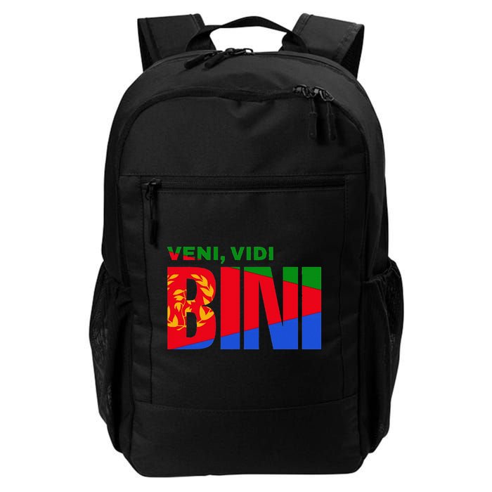 Vini Vidi Bini Eritrean Cyclist De France Backpack