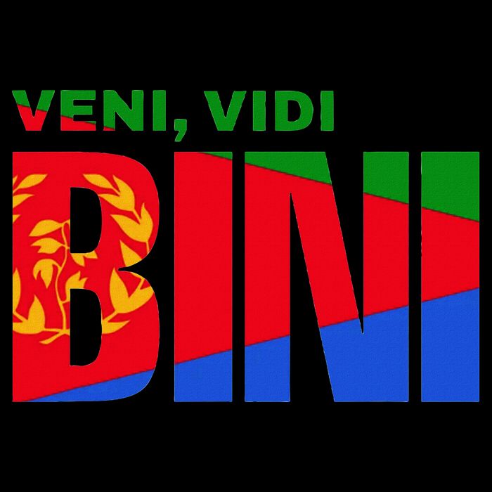 Vini Vidi Bini Eritrean Cyclist De France Backpack