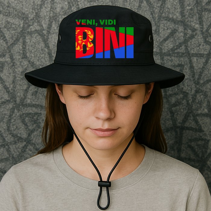 Vini Vidi Bini Eritrean Cyclist De France Bucket Hat