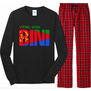 Vini Vidi Bini Eritrean Cyclist De France Long Sleeve Pajama Set