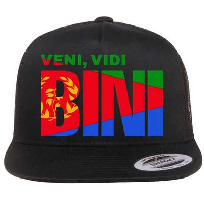Vini Vidi Bini Eritrean Cyclist De France Flatbill Hat