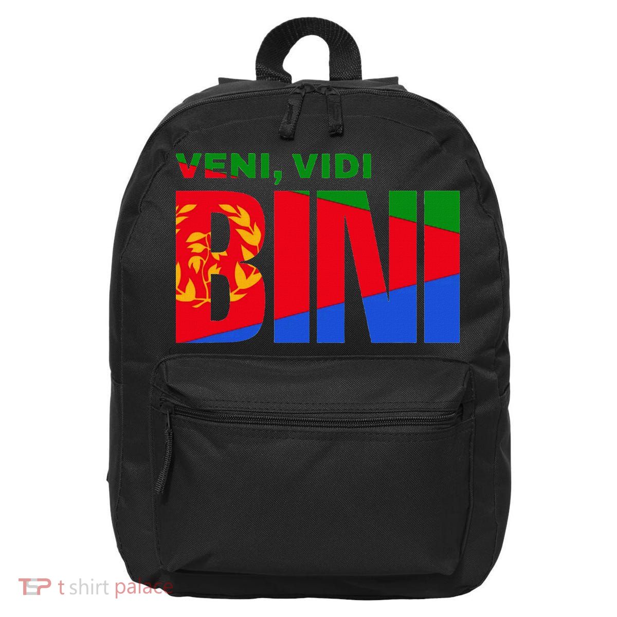 Vini Vidi Bini Eritrean Cyclist De France 16 in Basic Backpack