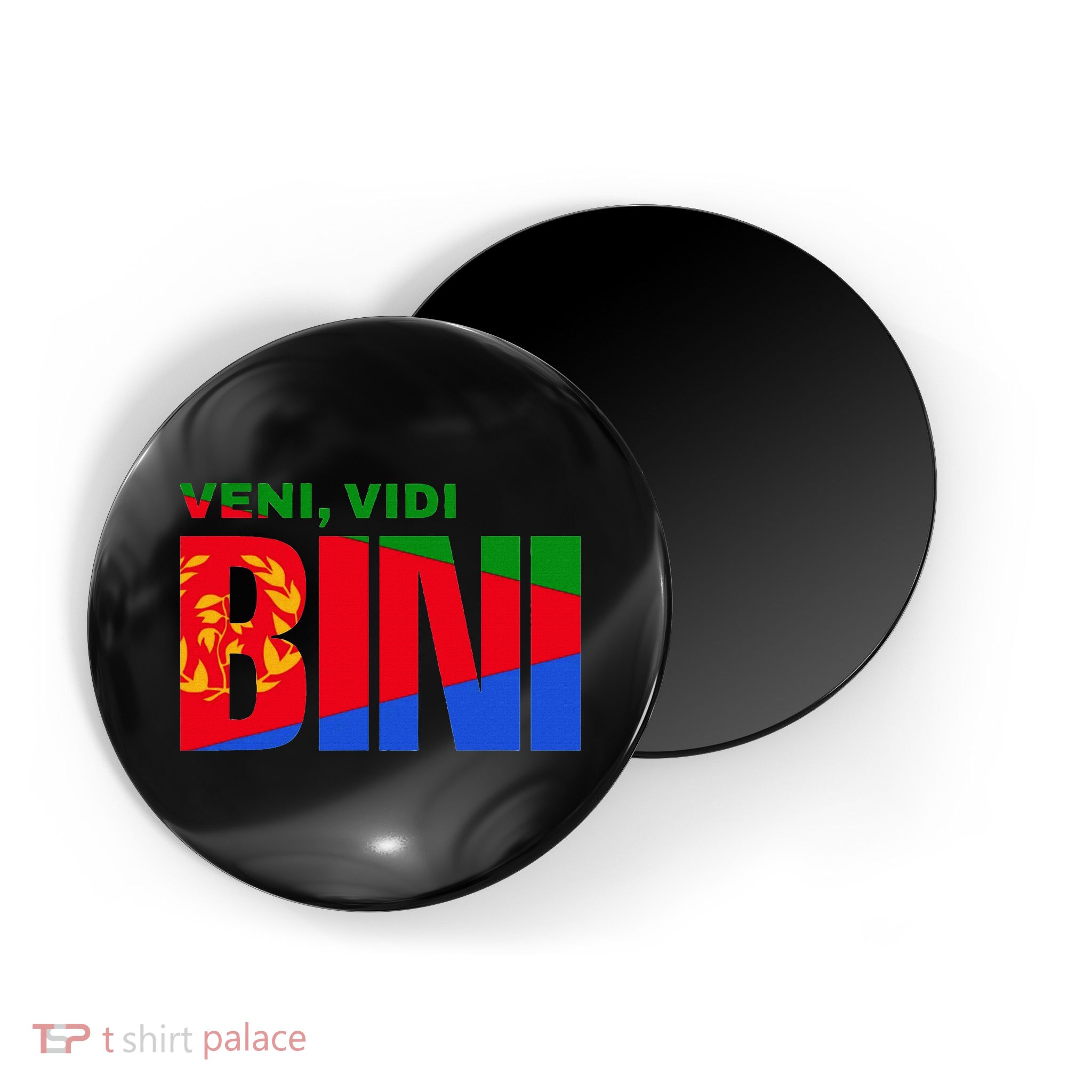 Vini Vidi Bini Eritrean Cyclist De France Magnet