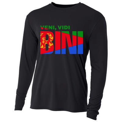Vini Vidi Bini Eritrean Cyclist De France Cooling Performance Long Sleeve Crew