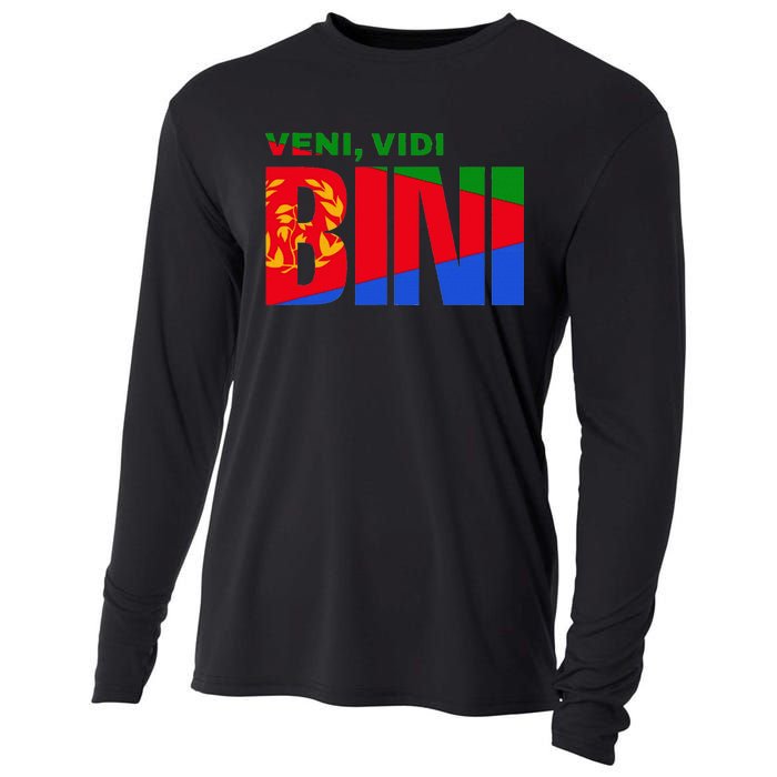 Vini Vidi Bini Eritrean Cyclist De France Cooling Performance Long Sleeve Crew