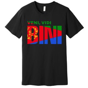 Vini Vidi Bini Eritrean Cyclist De France Premium T-Shirt