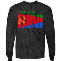 Vini Vidi Bini Eritrean Cyclist De France Tie-Dye Long Sleeve Shirt