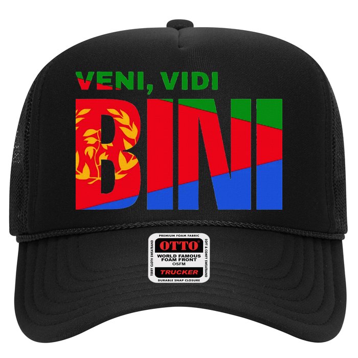 Vini Vidi Bini Eritrean Cyclist De France Trucker Hat