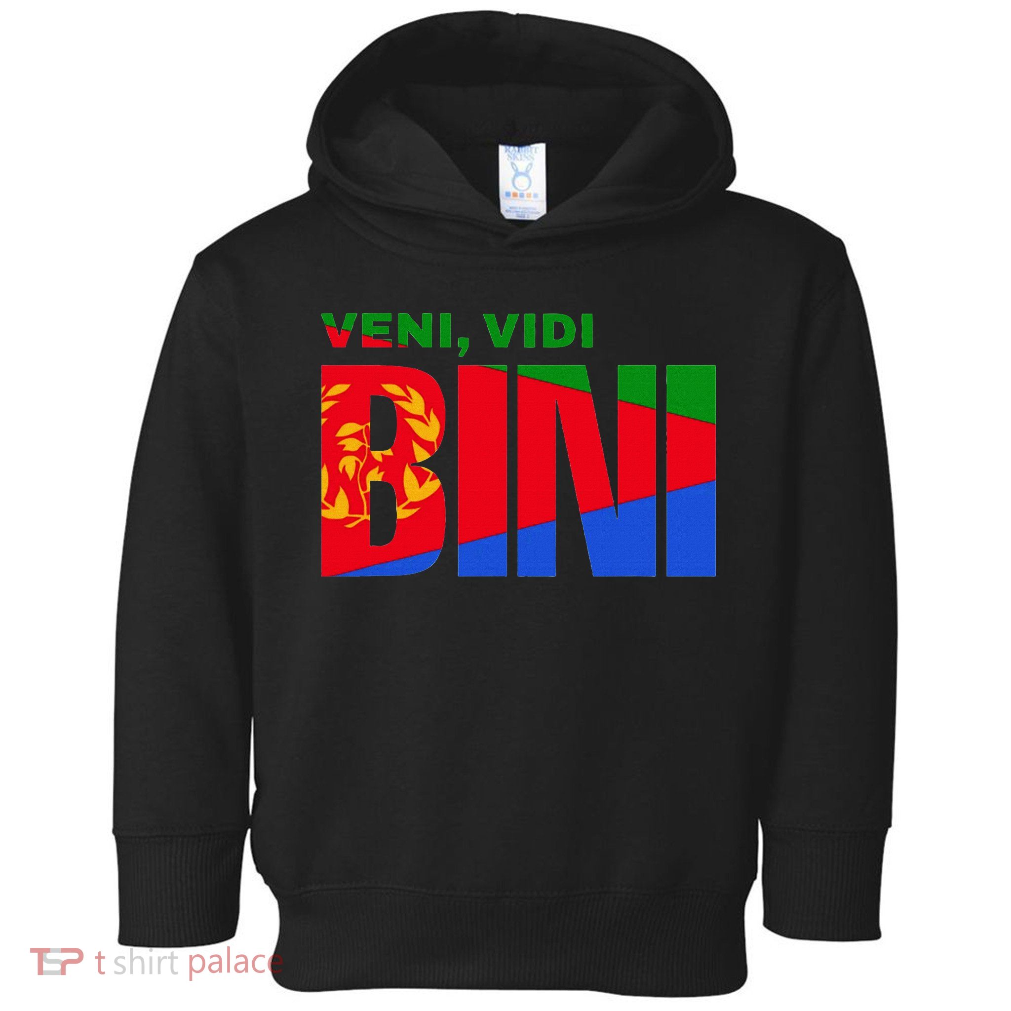 Vini Vidi Bini Eritrean Cyclist De France Toddler Hoodie
