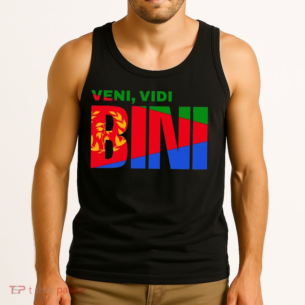 Vini Vidi Bini Eritrean Cyclist De France Tank Top