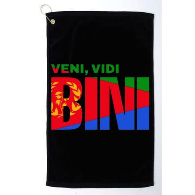 Vini Vidi Bini Eritrean Cyclist De France Golf Towel