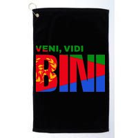 Vini Vidi Bini Eritrean Cyclist De France Golf Towel