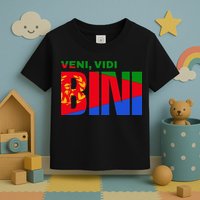 Vini Vidi Bini Eritrean Cyclist De France Toddler T-Shirt