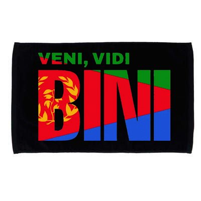 Vini Vidi Bini Eritrean Cyclist De France Microfiber Hand Towel