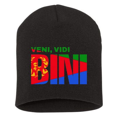 Vini Vidi Bini Eritrean Cyclist De France Short Acrylic Beanie
