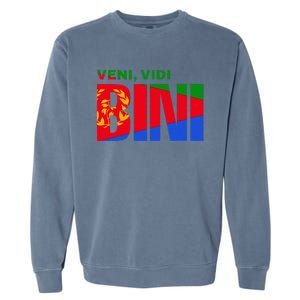 Vini Vidi Bini Eritrean Cyclist De France Garment-Dyed Sweatshirt