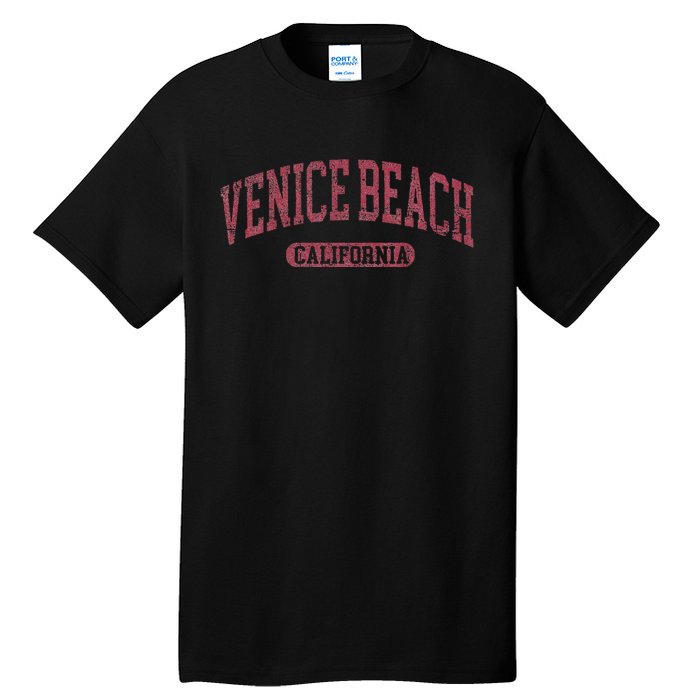 Vintage Venice Beach Est 1905 California Ca Retro Throwback Tall T-Shirt