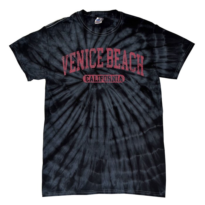 Vintage Venice Beach Est 1905 California Ca Retro Throwback Tie-Dye T-Shirt