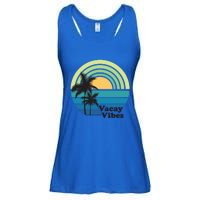 Vacay Vibes Beach Family Vacation Summer Graphic Gift Ladies Essential Flowy Tank