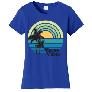 Vacay Vibes Beach Family Vacation Summer Graphic Gift Women's T-Shirt