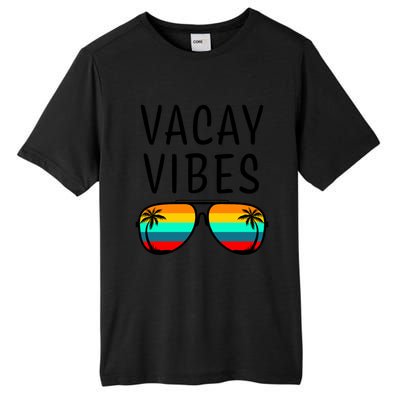 Vacay Vibes Beach Vacation Gift Tall Fusion ChromaSoft Performance T-Shirt