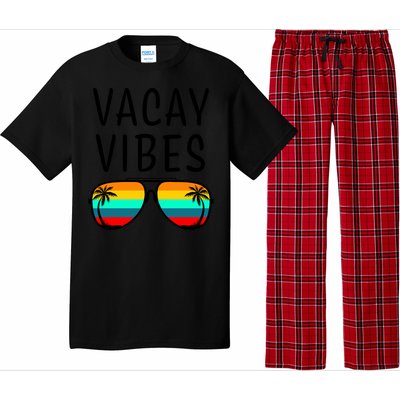 Vacay Vibes Beach Vacation Gift Pajama Set