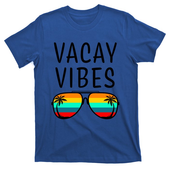 Vacay Vibes Beach Vacation Gift T-Shirt