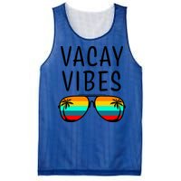 Vacay Vibes Beach Vacation Gift Mesh Reversible Basketball Jersey Tank