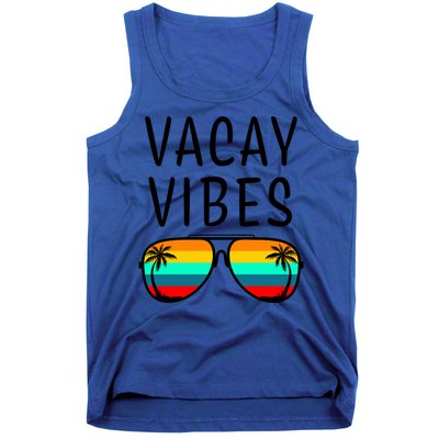 Vacay Vibes Beach Vacation Gift Tank Top