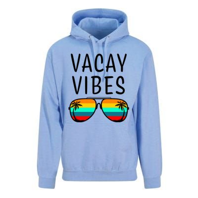 Vacay Vibes Beach Vacation Gift Unisex Surf Hoodie