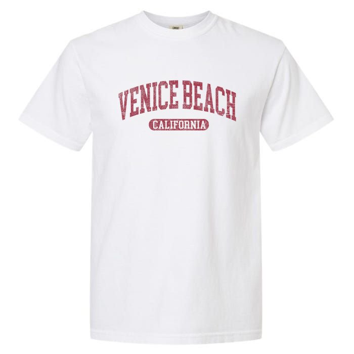 Vintage Venice Beach Est 1905 California Ca Retro Throwback Garment-Dyed Heavyweight T-Shirt