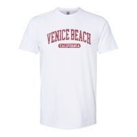 Vintage Venice Beach Est 1905 California Ca Retro Throwback Softstyle CVC T-Shirt